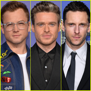 Taron Egerton Richard Madden Jamie Bell Arrive In Style For